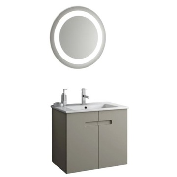 Acf Ny65 By Nameek S New York 21 Inch Pvc Matt Canapa Bathroom 24 Inch Bathroom Vanity Set