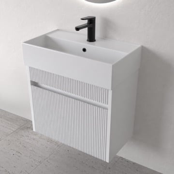 Fluted Bathroom Vanities