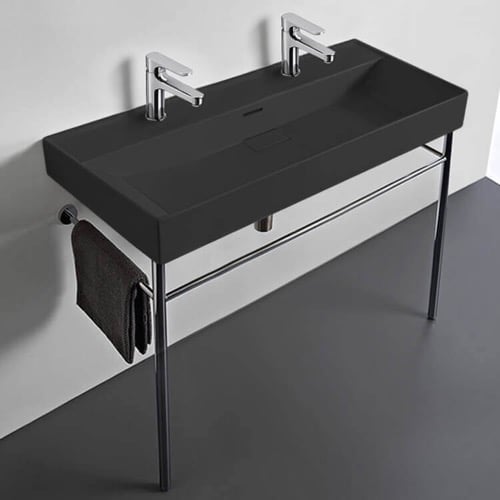 Modern Console Sink, 40 Inch CeraStyle 037607-U-97-CON