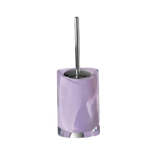 Toilet Brush Holder, Lilac, Round Gedy 4633-79