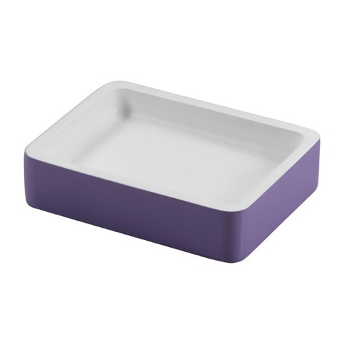 Rectangle Lilac Soap Holder Gedy 7911-79