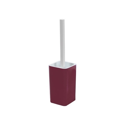 Toilet Brush Holder, Contemporary, Ruby Red Gedy 7933-53
