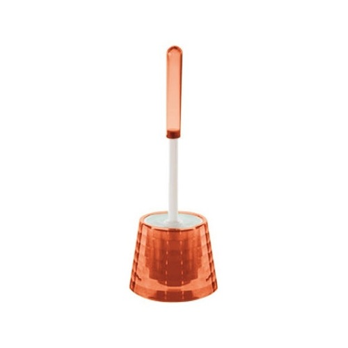 Toilet Brush Holder, Decorative, Orange Gedy GL33-67