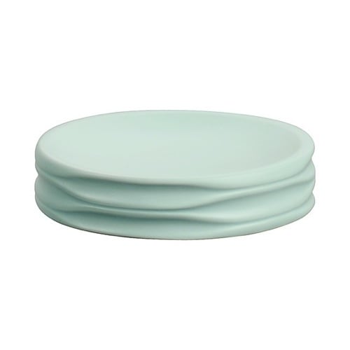 Round Aquamarine Soap Dish Gedy OR11-27