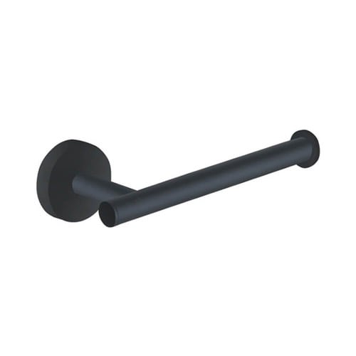 Modern Matte Black Toilet Paper Holder Gedy 2324-14