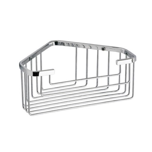 Chrome Wire Corner Shower Basket Gedy 2483
