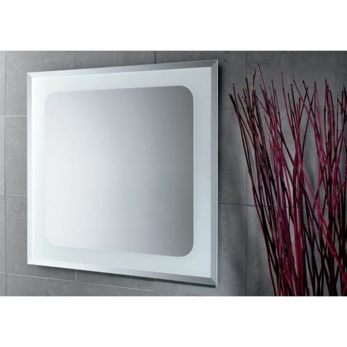 Bathroom Vanity Mirror, Square Gedy 2596