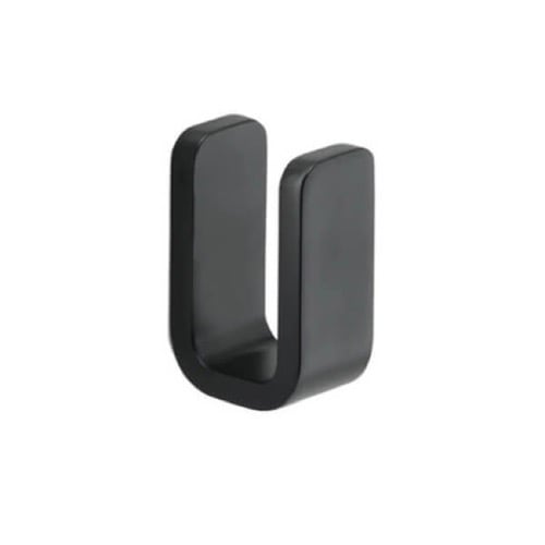 Robe Hook, Matte Black, Single