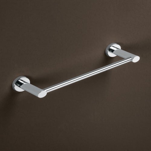 Towel Bar, Round, 14 Inch, Polished Chrome Gedy 3721-35-13