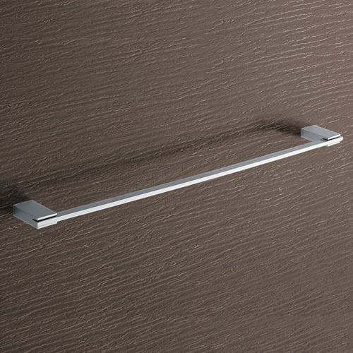 Towel Bar, Square, 24 Inch, Polished Chrome Gedy 3821-60-13