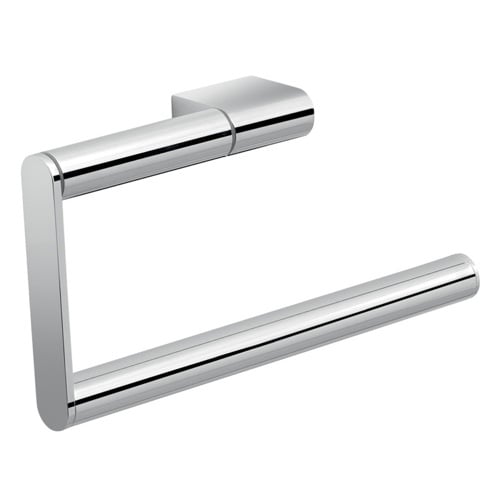 Stylish Contemporary Polished Chrome Towel Ring Gedy A270-13