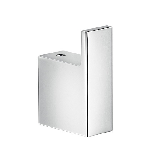 Bathroom Towel Hook, Square, Polished Chrome Gedy A326-13