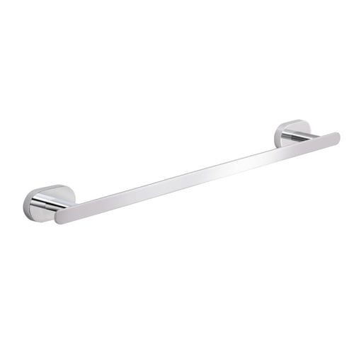Towel Bar, 14 Inch, Round, Chrome, Wall Mounted Gedy BE21-35-13