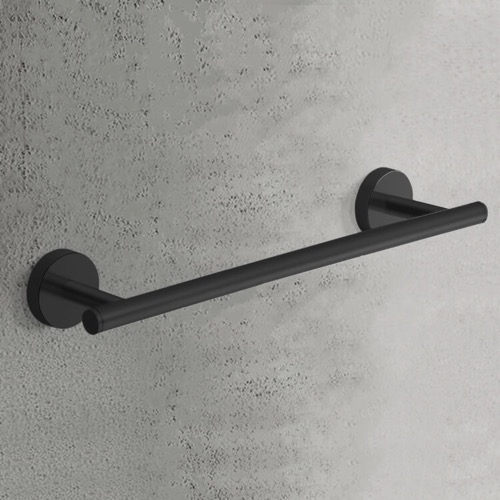 Towel Bar, 14 Inch, Matte Black Gedy 2321-35-14