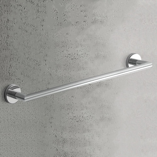 Towel Bar, 18 Inch, Modern, Chrome Gedy 5021-45-13