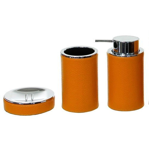 Round 3 Piece Accessory Set, Free Stand Gedy AC200-67