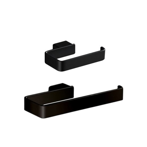 Toilet Roll Holder And Towel Ring Accessory Set Gedy LG1270-M4
