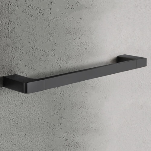 Towel Bar, 14 Inch, Matte Black Gedy PI21-35-14