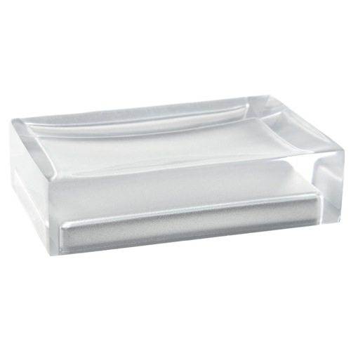 Decorative Silver Finish Soap Holder Gedy RA11-73