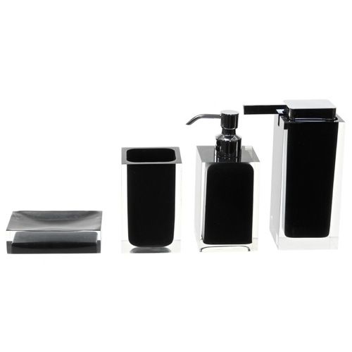 Black Accessory Set of Thermoplastic Resins Gedy RA200-14