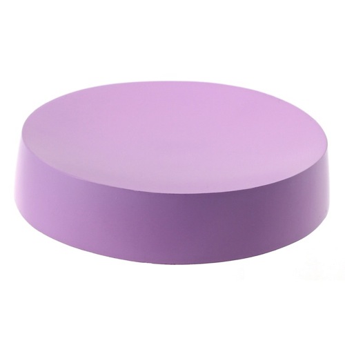 Lilac Round Free Standing Soap Dish in Resin Gedy YU11-79