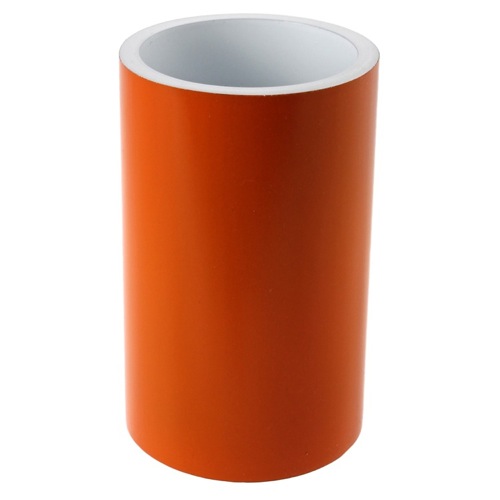 Free Standing Orange Round Tumbler Gedy YU98-67
