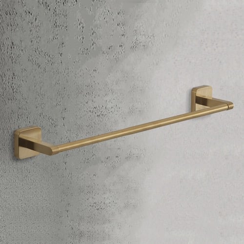 Towel Bar, 18 Inch, Modern, Matte Gold Gedy TO21-45-88