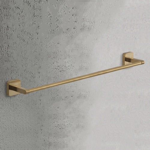 Towel Bar, 24 Inch, Modern, Matte Gold Gedy TO21-60-88