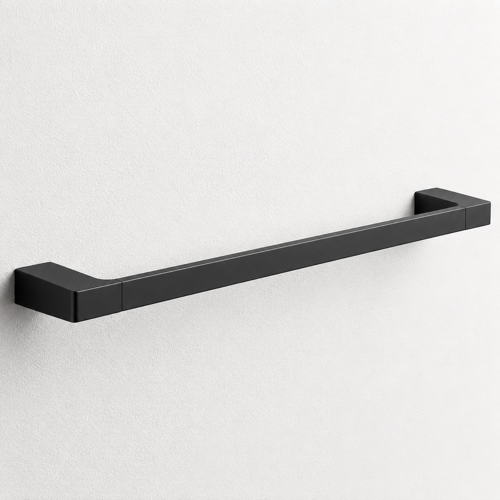 Towel Bar, 24 Inch, Matte Black Gedy PI21-60-14