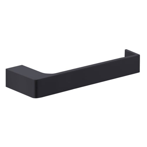Modern Matte Black Toilet Paper Holder Gedy PI24-14