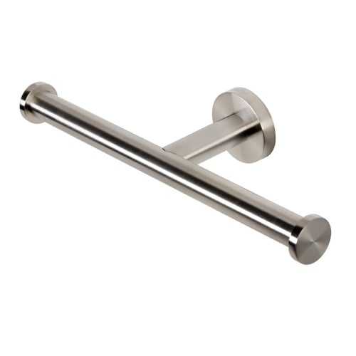 Toilet Roll Holder, Brushed Nickel, Spare, Double Geesa 6518-05