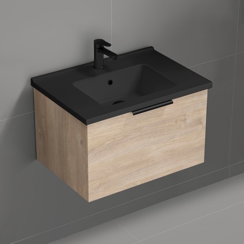 Wall Mounted Small Bathroom Vanity, 26 Inch Nameeks BODRUM64