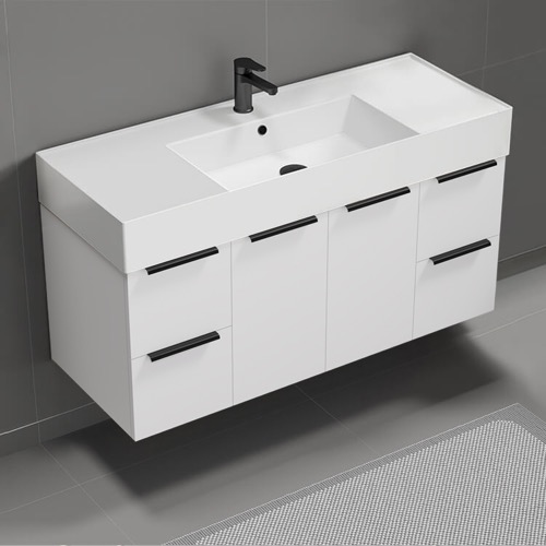 48 Inch Bathroom Vanity, Floating, Modern Nameeks DERIN1006