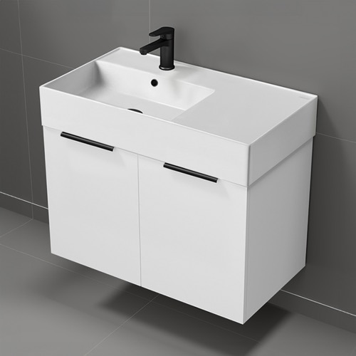 Floating Vanity, Modern, 32 Inch Nameeks DERIN595