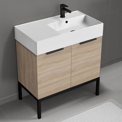 Modern Bathroom Vanity, 32 Inch, Free Standing Nameeks DERIN605