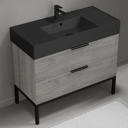 Modern Bathroom Vanity, 40 Inch, Free Standing Nameeks DERIN633