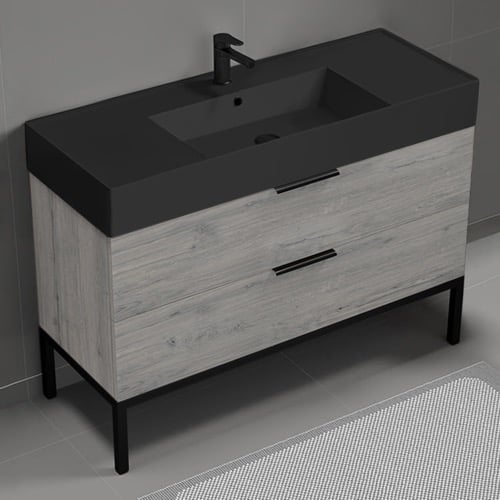 Modern Bathroom Vanity, 48 Inch, Free Standing Nameeks DERIN635