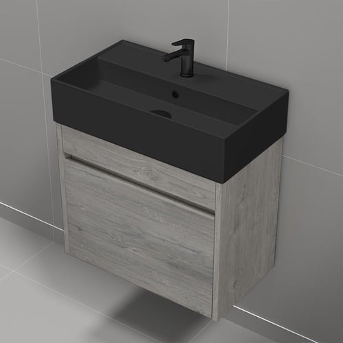 Small Floating Bathroom Vanity, 24 Inch Nameeks MINI20