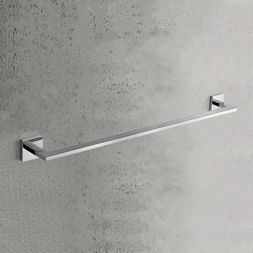 Towel Bar, 23 Inch, Modern, Chrome Nameeks NCB112