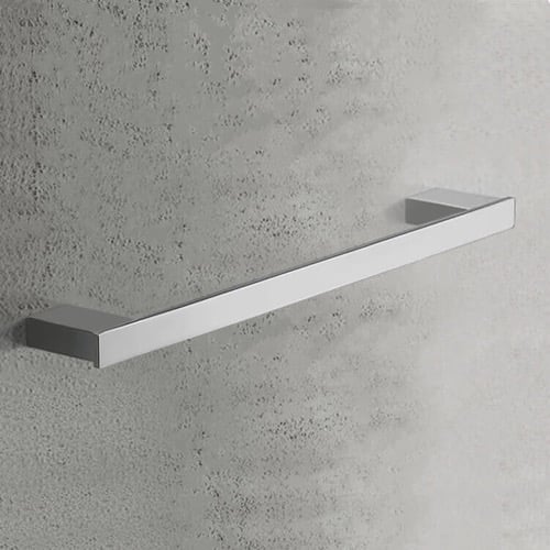 Towel Bar, 18 Inch, Modern, Chrome Nameeks NCB115