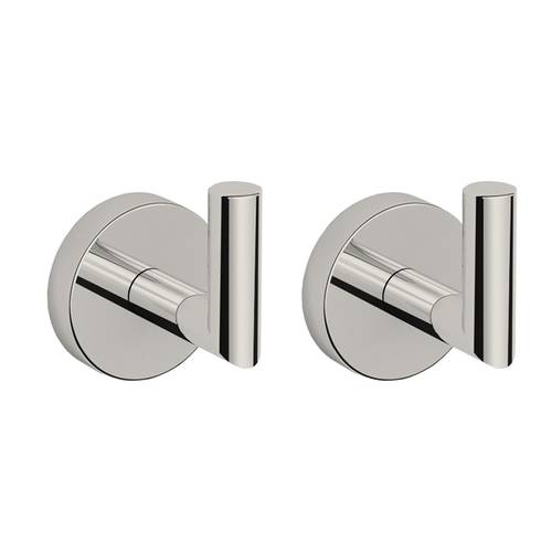 Bathroom Hooks Set, Satin Nickel Nameeks HC09