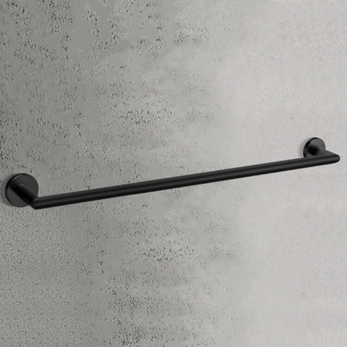 Towel Bar, 24 Inch, Matte Black Nameeks NFA061