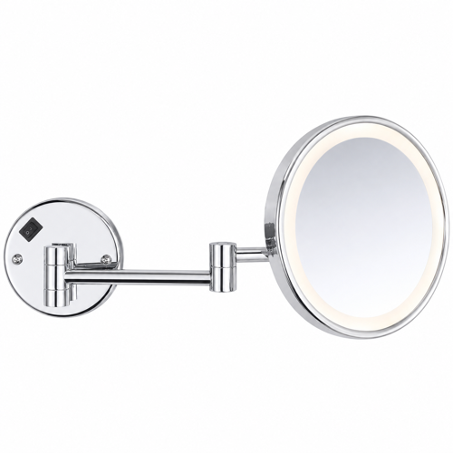 Wall Mounted Lighted Makeup Mirror, Hardwired Nameeks AR7703
