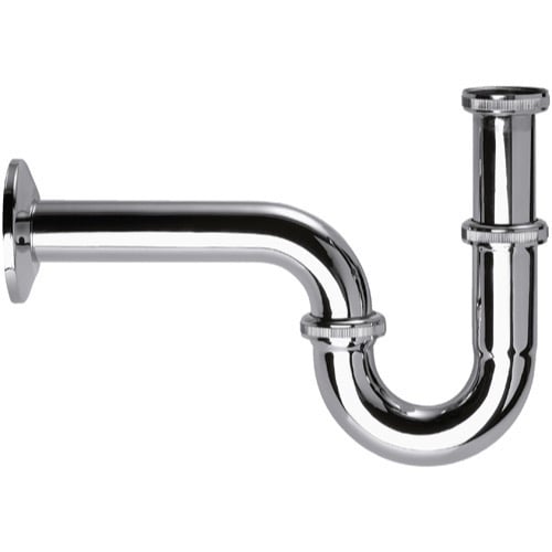 Chrome Wall Mounted P-Trap Remer 977