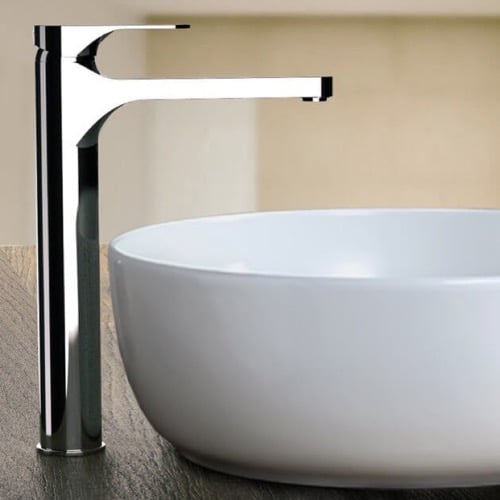 Chrome Round Vessel Sink Faucet Remer L10LXLUSNL-CR