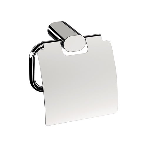 Chrome Toilet Paper Holder With Cover Chrome Toilet Paper Holder With Cover Remer LN60