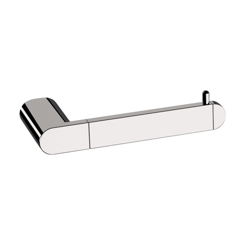 Modern Polished Chrome Toilet Paper Holder Remer LN61