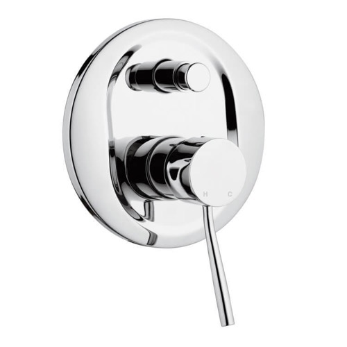 Built-In Single-Lever Bath and Shower Mixer, Rough-In Valve Included Remer N09