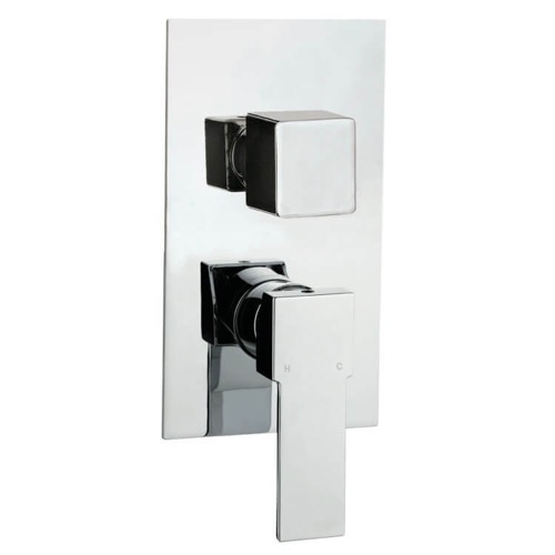 Shower Diverter with 2 Positions on Single Flange, Rough-In Valve Included Remer Q92US