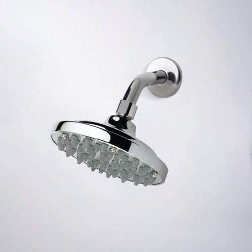 6 Inch Rain Shower Head With Arm, Chrome Remer 342-35315
